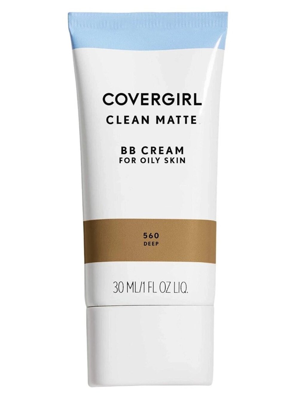 CoverGirl Clean Matte BB Cream 560 Deep Fonce Oily Skin Oil Free 30ml New